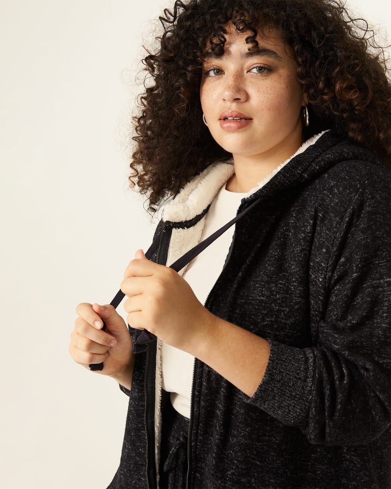 Front of plus size Celina Zippered Hoodie by Meri Skye | Dia&Co | dia_product_style_image_id:175785